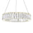 CWI Lighting Juno 20" Chandelier, Chrome