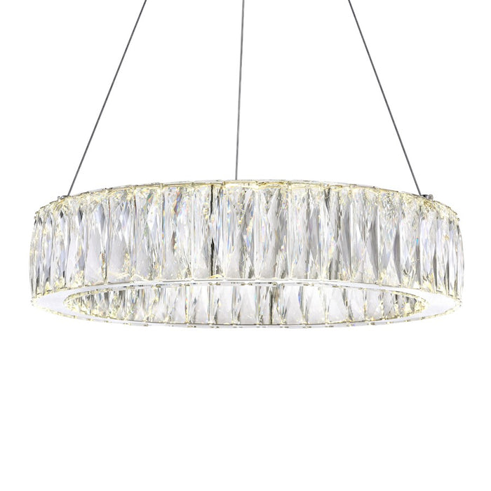 CWI Lighting Juno 20" Chandelier, Chrome