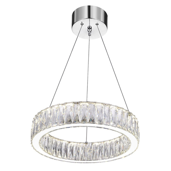 CWI Lighting Juno 20" Chandelier, Chrome
