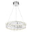 CWI Lighting Juno 20" Chandelier, Chrome