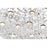 CWI Lighting Spiral 8 Light Flush Mount, Chrome