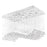 CWI Lighting Twinkle 37" 11 Light Flush Mount, Chrome
