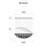 CWI Lighting Twinkle 13 Light Flush Mount, Chrome