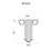 CWI Lighting Waterfall 23 Light Flush Mount, Chrome