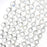 CWI Lighting Ribbon 10 Light Flush Mount, Chrome