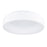 CWI Lighting Arenal 18" Drum Shade Flush Mount, White
