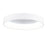 CWI Lighting Arenal 24" Drum Shade Flush Mount, White