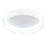 CWI Lighting Arenal 24" Drum Shade Flush Mount, White