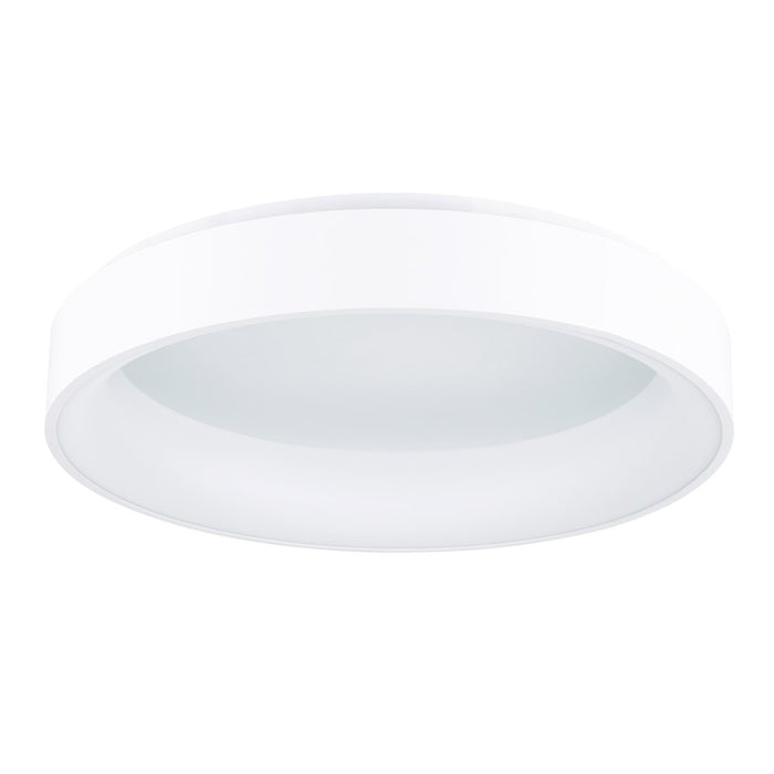 CWI Lighting Arenal 24" Drum Shade Flush Mount, White