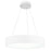 CWI Lighting Arenal 18" Drum Shade Pendant, White - 7103P18-1-104