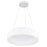 CWI Lighting Arenal 18" Drum Shade Pendant, White
