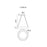 CWI Lighting Arenal 18" Drum Shade Pendant, White