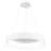 CWI Lighting Arenal 24" Drum Shade Pendant, White