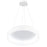 CWI Lighting Arenal 24" Drum Shade Pendant, White