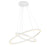CWI Lighting Chalice 24" Chandelier, White