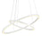 CWI Lighting Chalice 24" Chandelier, White