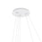 CWI Lighting Chalice 24" Chandelier, White