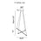 CWI Lighting Chalice 24" Chandelier, White