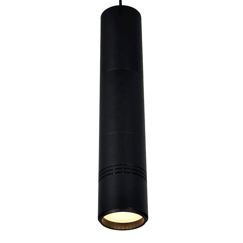CWI Lighting Stowe Down Mini Pendant 101A, Sand Black