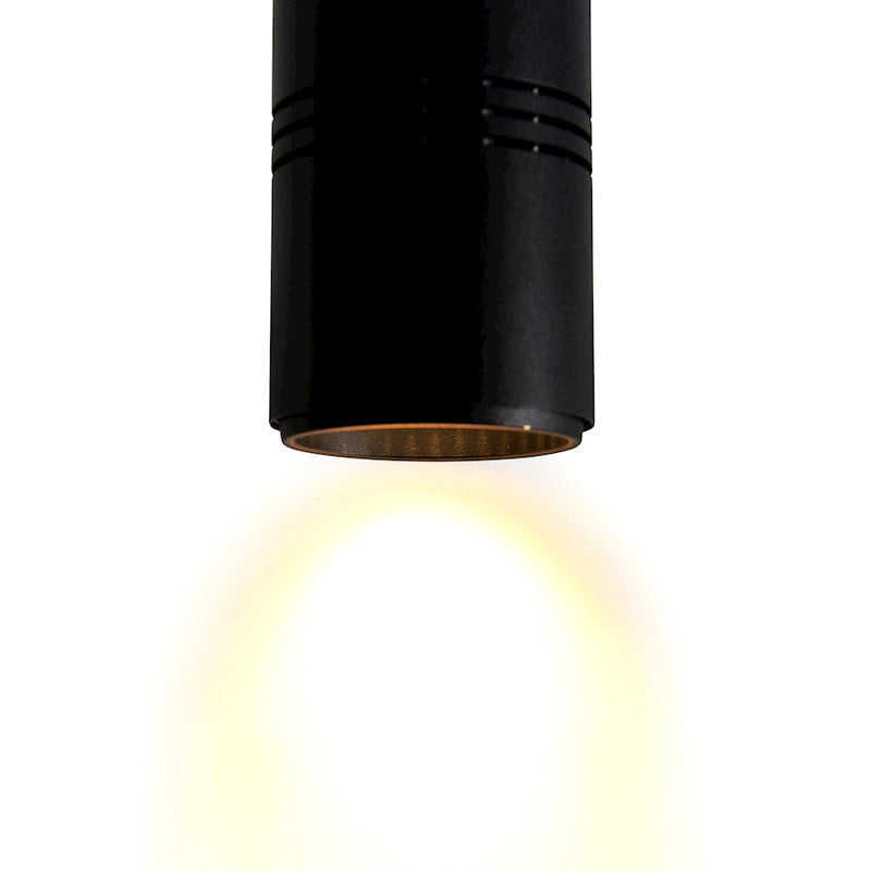 CWI Lighting Stowe Down Mini Pendant 101A, Sand Black