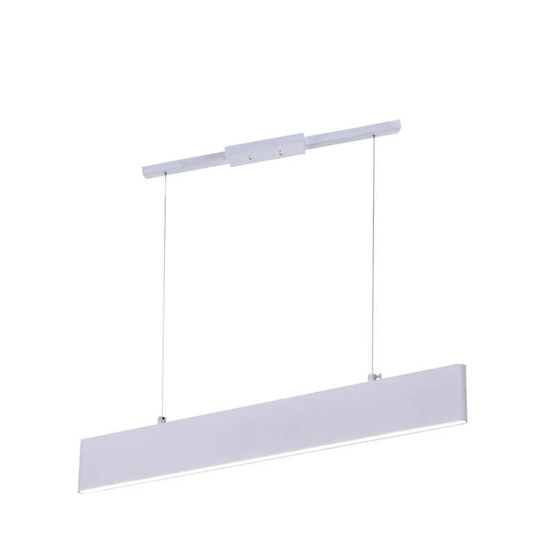 CWI Lighting Krista 25" Chandelier, Satin White