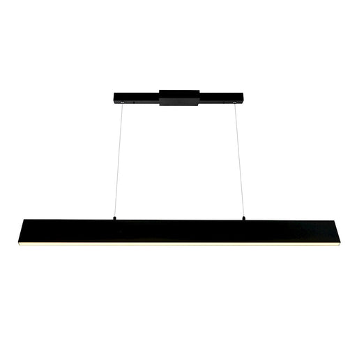 CWI Lighting Krista 36" Chandelier, Satin Black