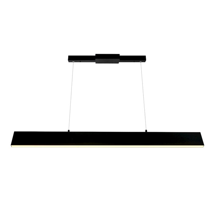 CWI Lighting Krista 36" Chandelier, Satin Black