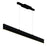CWI Lighting Krista 36" Chandelier, Satin Black
