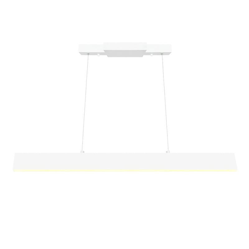 CWI Lighting Krista 36" Chandelier, Satin White