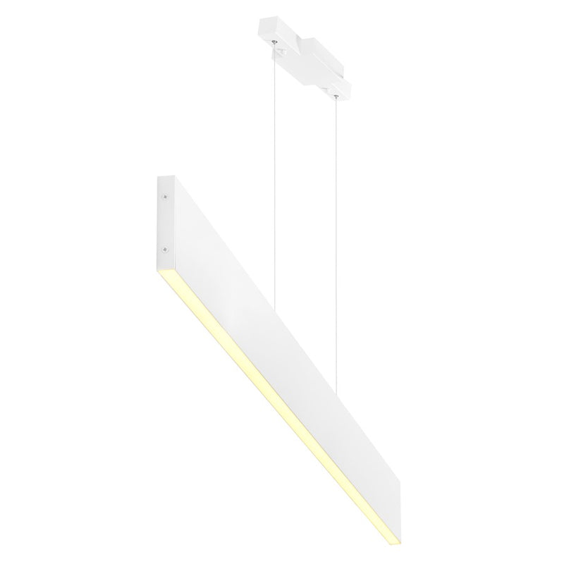 CWI Lighting Krista 36" Chandelier, Satin White