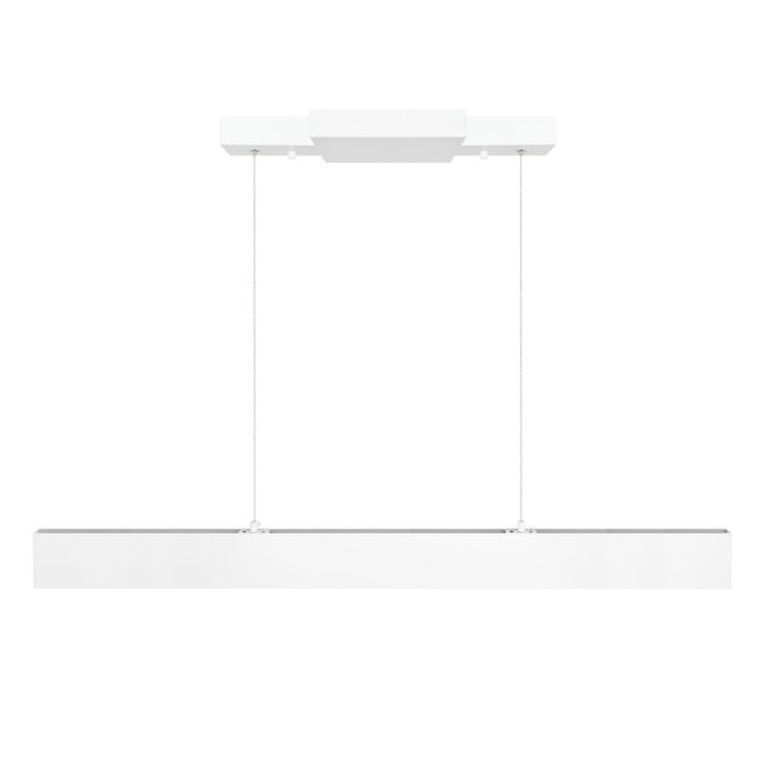 CWI Lighting Krista 36" Chandelier, Satin White