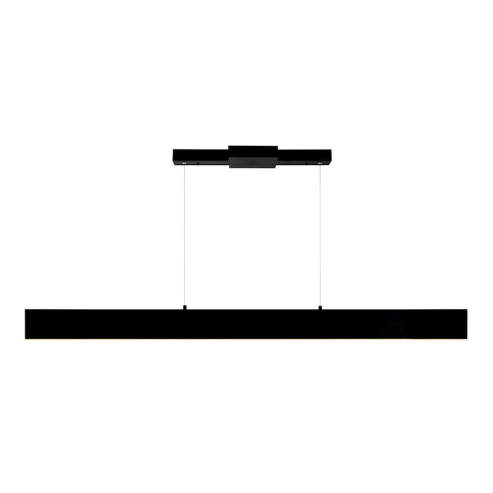 CWI Lighting Krista 47" Chandelier, Satin Black