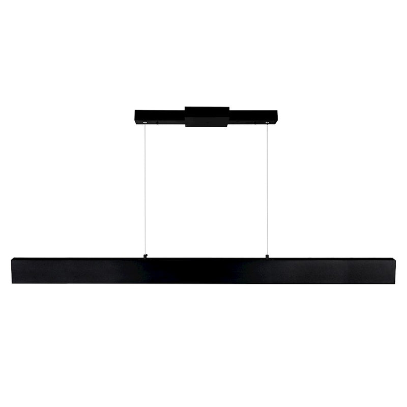 CWI Lighting Krista 47" Chandelier, Satin Black
