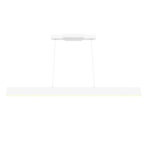 CWI Lighting Krista 47" Chandelier, Satin White