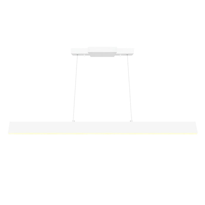 CWI Lighting Krista 47" Chandelier, Satin White