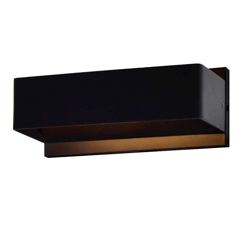 CWI Lighting Lilliana 12" Wall Light, Black