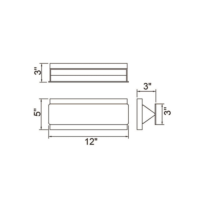 CWI Lighting Lilliana Wall Light, White