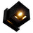 CWI Lighting Lilliana 4" Wall Light, Black