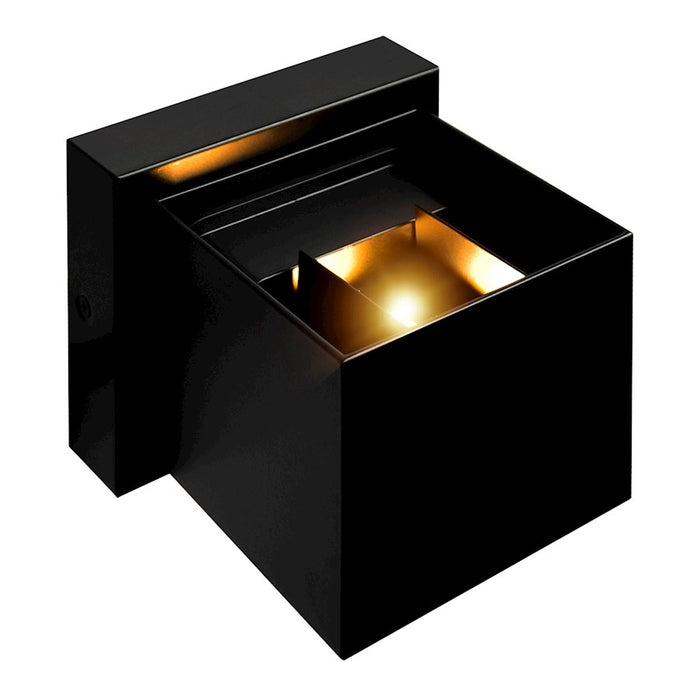 CWI Lighting Lilliana 4" Wall Light, Black