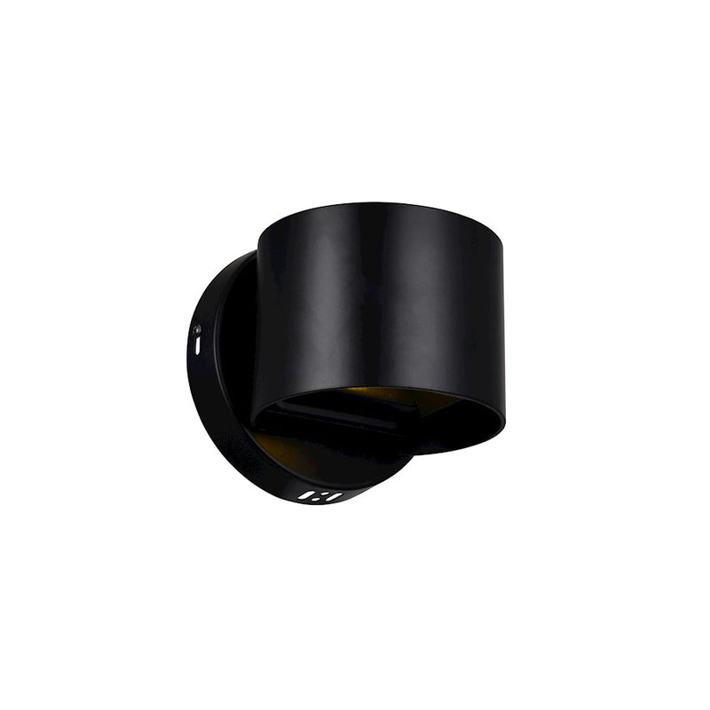 CWI Lighting Lilliana 5" Wall Light, Black