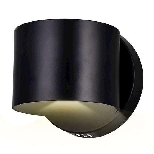 CWI Lighting Lilliana 5" Wall Light, Black