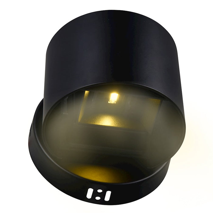 CWI Lighting Lilliana 5" Wall Light, Black
