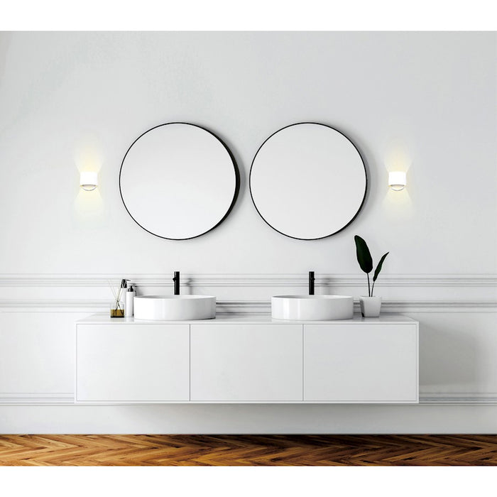 CWI Lighting Lilliana 5" Wall Light, White