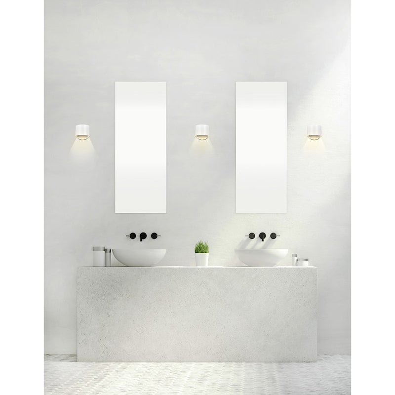 CWI Lighting Lilliana 5" Wall Light, White