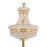 CWI Lighting Empire 8 Light Floor Lamp, Gold