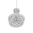 CWI Lighting Empire 6 Light Chandelier, Chrome