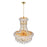 CWI Lighting Empire 6 Light Chandelier, Gold