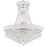 CWI Lighting Empire 14 Light Down Chandelier, Chrome