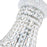 CWI Lighting Empire 14 Light Down Chandelier, Chrome