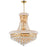 CWI Lighting Empire 14 Light Down Chandelier, Gold - 8001P20G